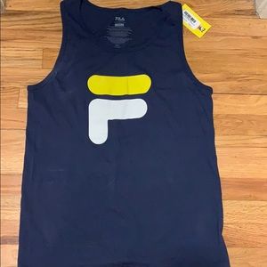 Navy Blue Soul Cycle Fila Men’s Tank Top- M